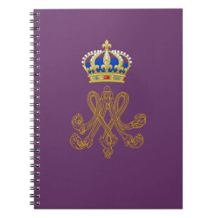Cuaderno Marie Antoinette Monograma