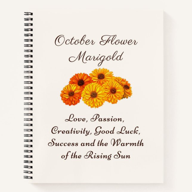 Cuaderno Marigold Elegant (Anverso)