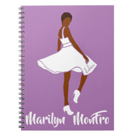Cuaderno Marilyn MonFRO AFRoCA Afro África Mujer negra