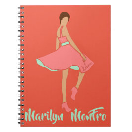 Cuaderno Marilyn MonFRO AFRoCA Afro África Mujer negra