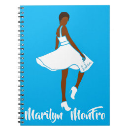 Cuaderno Marilyn MonFRO AFRoCA Afro África Mujer negra