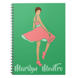 Cuaderno Marilyn MonFRO AFRoCA Afro África Mujer negra