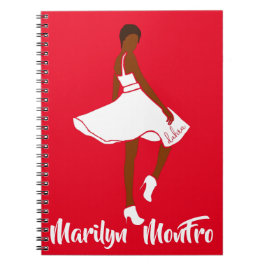 Cuaderno Marilyn MonFRO AFRoCA Afro África Mujer negra