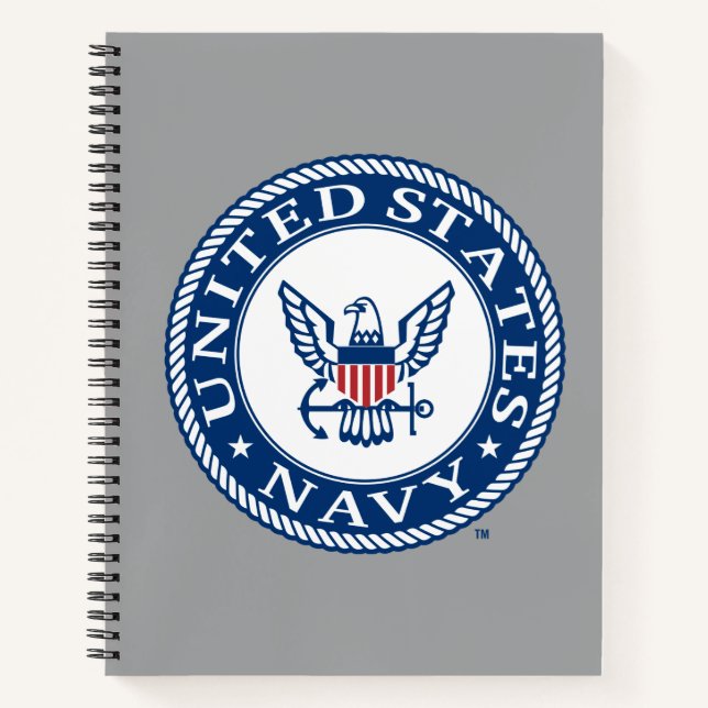 Cuaderno Marina de Estados Unidos | Alteración naval Emblem (Anverso)