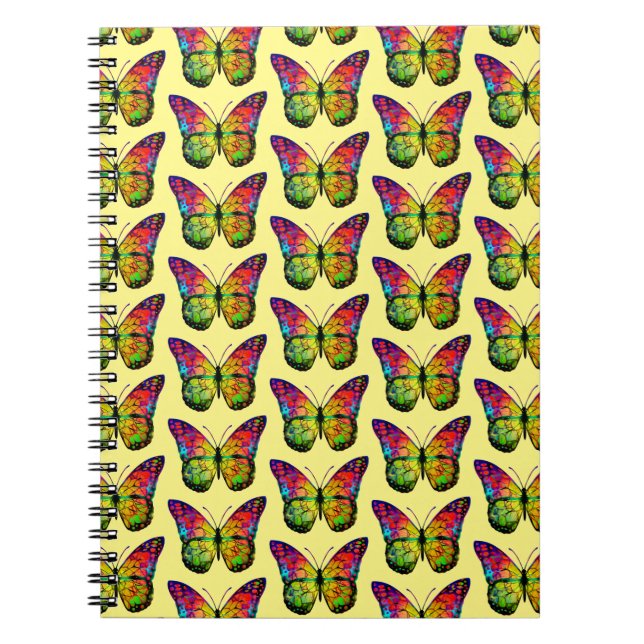 CUADERNO MARIPOSA ABSTRACTA (Frente)