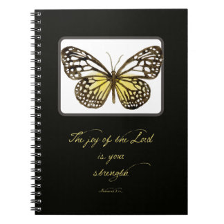 Cuaderno Mariposa acuarela del diario de guiones