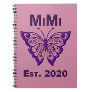 Cuaderno Mariposa Adorable Mimi "Est 2020"