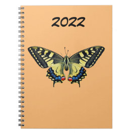 Cuaderno Mariposa amarilla y negra