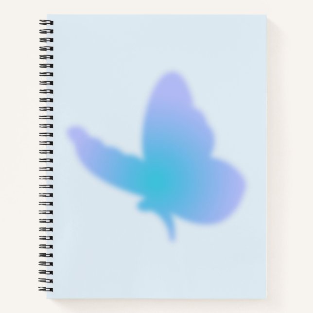 Cuaderno Mariposa Aqua Dream (Anverso)