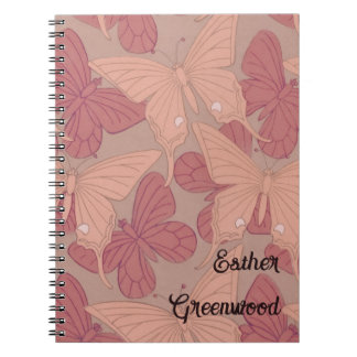 Cuaderno Mariposa Art Nouveau