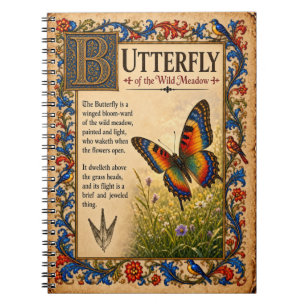 Cuaderno Mariposa, Arte de Bestiario Medieval