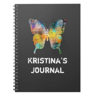 Cuaderno Mariposa artística