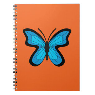 Cuaderno Mariposa Azul