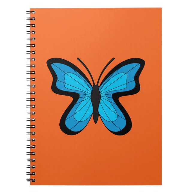 Cuaderno Mariposa Azul (Frente)