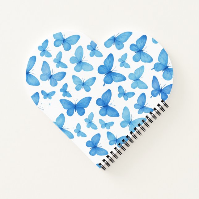 Cuaderno Mariposa azul (Reverso)