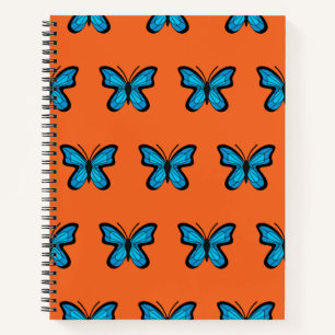 Cuaderno Mariposa Azul