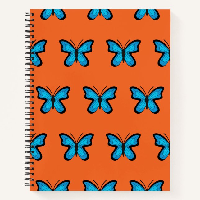 Cuaderno Mariposa azul (Anverso)