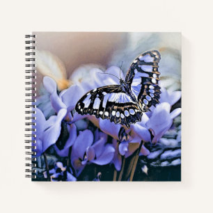 Cuaderno Mariposa azul