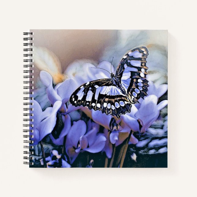 Cuaderno Mariposa azul (Anverso)