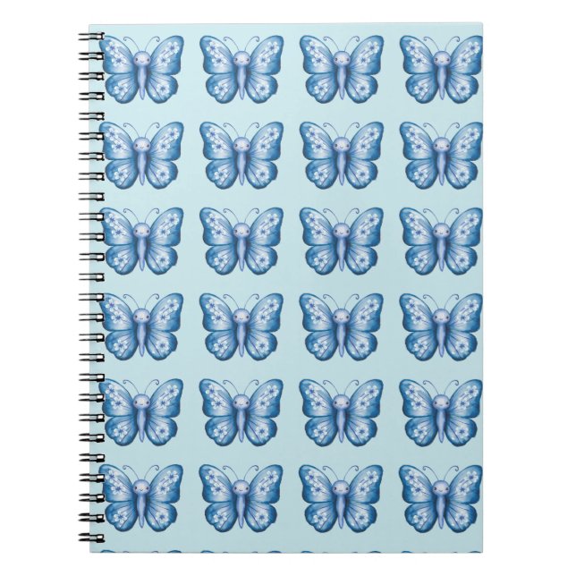 Cuaderno Mariposa azul (Frente)