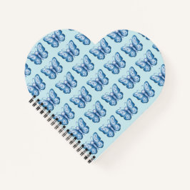 Cuaderno Mariposa azul