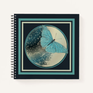 Cuaderno Mariposa azul Moon