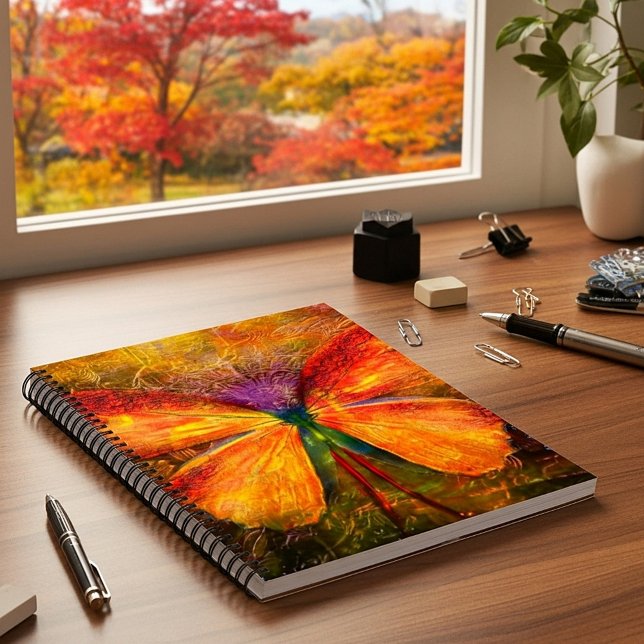 Cuaderno Mariposa brillante (Subido por el creador)