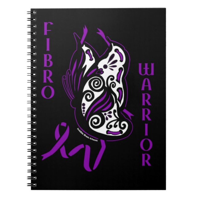 Cuaderno Mariposa/Cinta de opciones...Fibro (Frente)