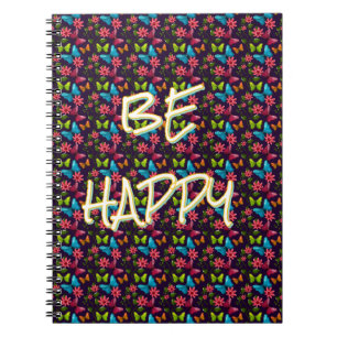 Cuaderno Mariposa Colorida Personalizada y Hecha a Medida