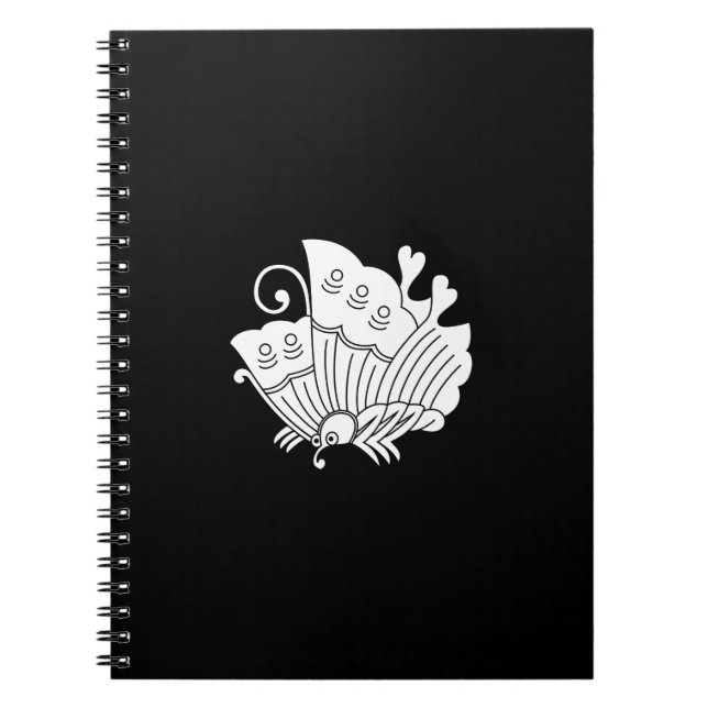 Cuaderno Mariposa con alas levantadas (Frente)