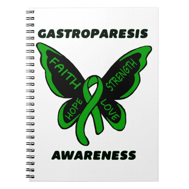 Cuaderno Mariposa/Conciencia...Gastroparesis (Frente)