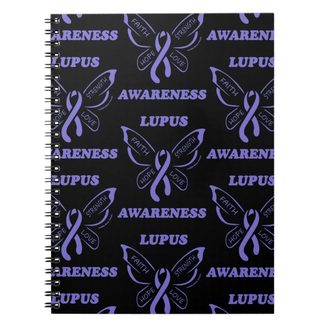 Cuaderno Mariposa/Conciencia...Lupus (Frente)