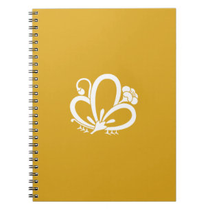 Cuaderno Mariposa de ciruela sombreada