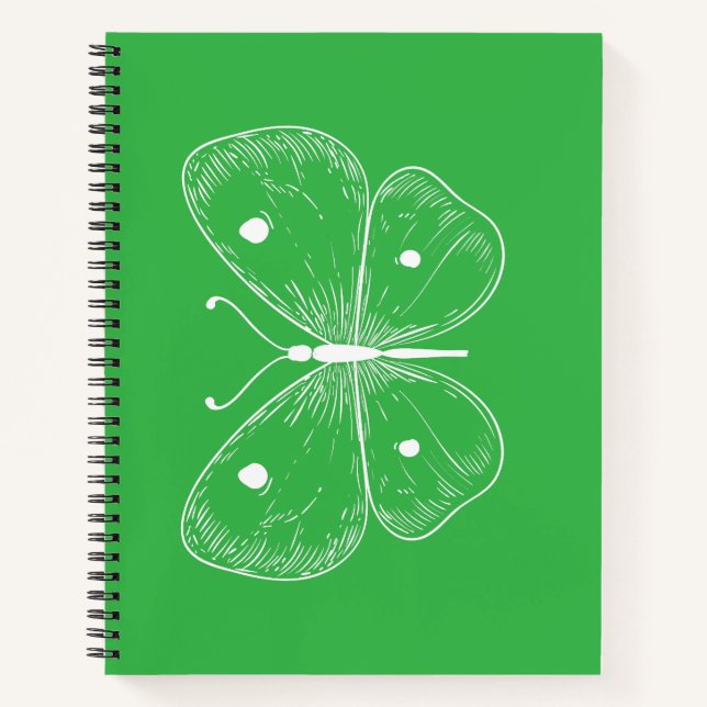 Cuaderno Mariposa de Dibujo Delicado (Anverso)