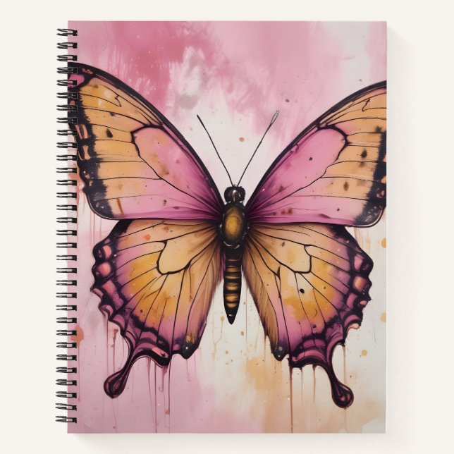 Cuaderno Mariposa de Ensueño (Anverso)