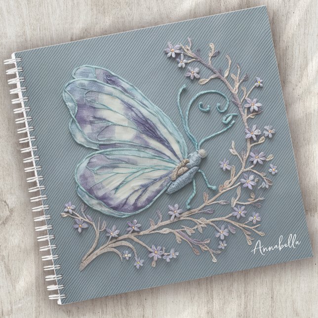 Cuaderno Mariposa de fibra monográfica (Subido por el creador)