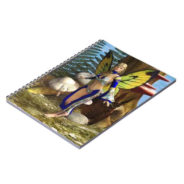 Cuaderno Mariposa de hadas (Lado Izquierdo)