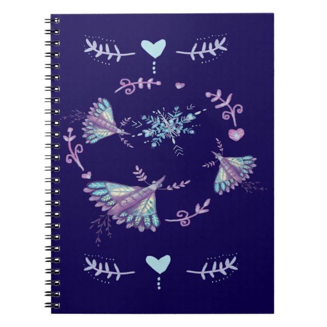Cuaderno mariposa de invierno (Frente)