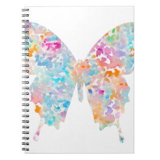 Cuaderno Mariposa de la acuarela del arco iris
