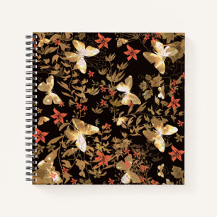 Cuaderno Mariposa de oro