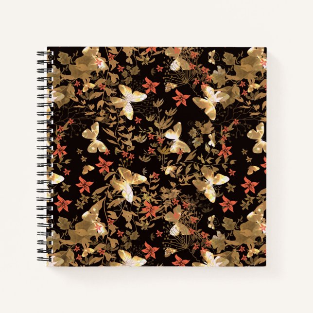 Cuaderno Mariposa de oro (Anverso)