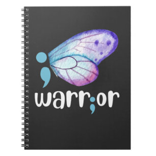 Cuaderno Mariposa de semicolón - Concienciación sobre pre
