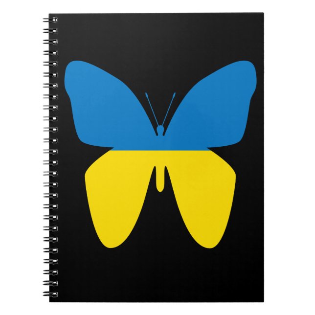 Cuaderno Mariposa de Ucrania (Frente)