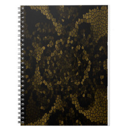Cuaderno Mariposa de vidrio manchado de oliva