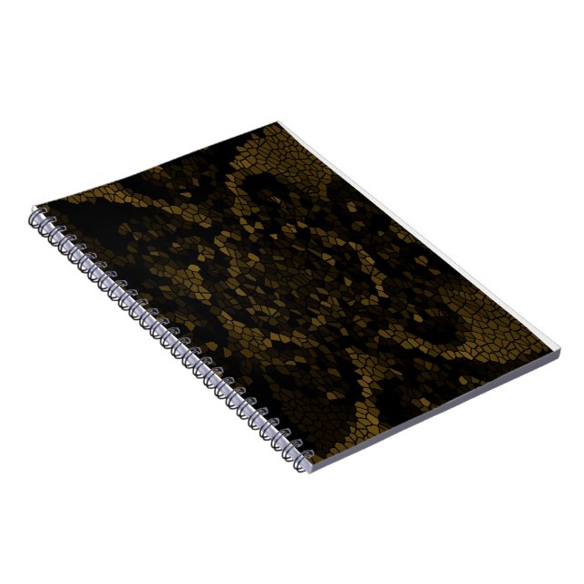 Cuaderno Mariposa de Vidrio Pintado de Olivo (Lado Derecho)