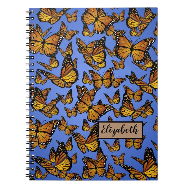 Cuaderno Mariposa del patrón monarca (Frente)