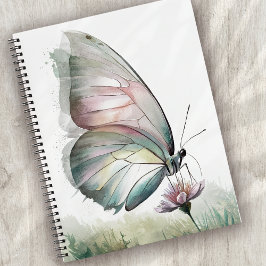 Cuaderno Mariposa Delicada acuarela