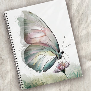 Cuaderno Mariposa Delicada acuarela