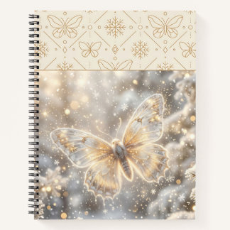 Cuaderno Mariposa Dorada de Invierno