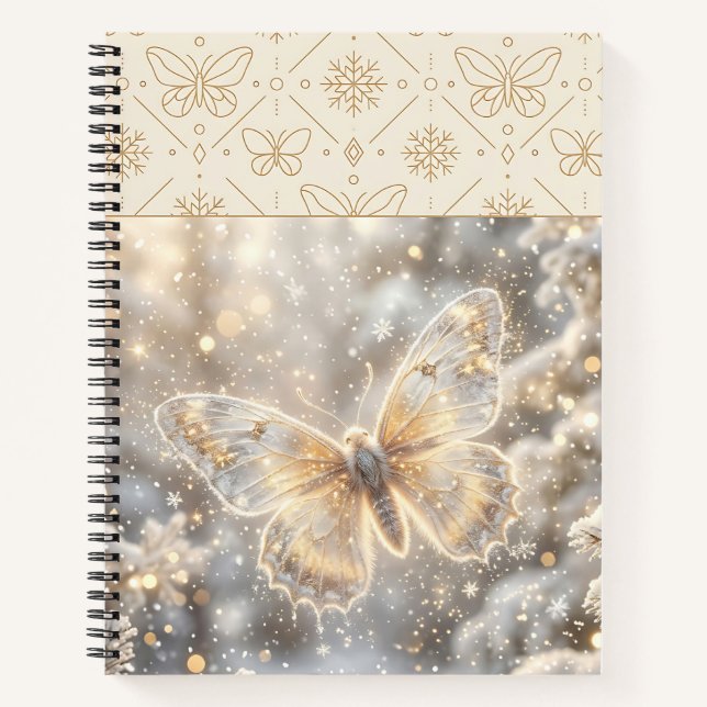 Cuaderno Mariposa Dorada de Invierno (Anverso)